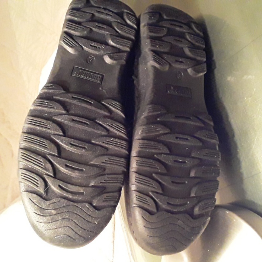 NWOT KHOMBU Addison Ankle Boots Memory Foam zip up Size 9M Black Womens - Picture 9 of 16